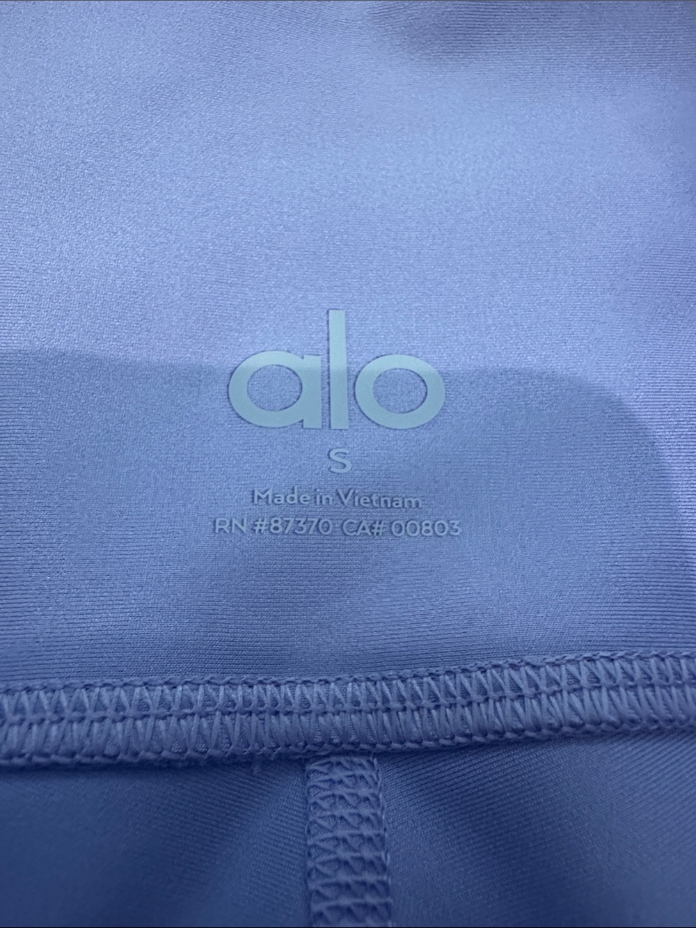 ALO Yoga Women’s Sz. S Lavender High-Rise 7/8 Airlift Leggings NWOT - Picture 4 of 4